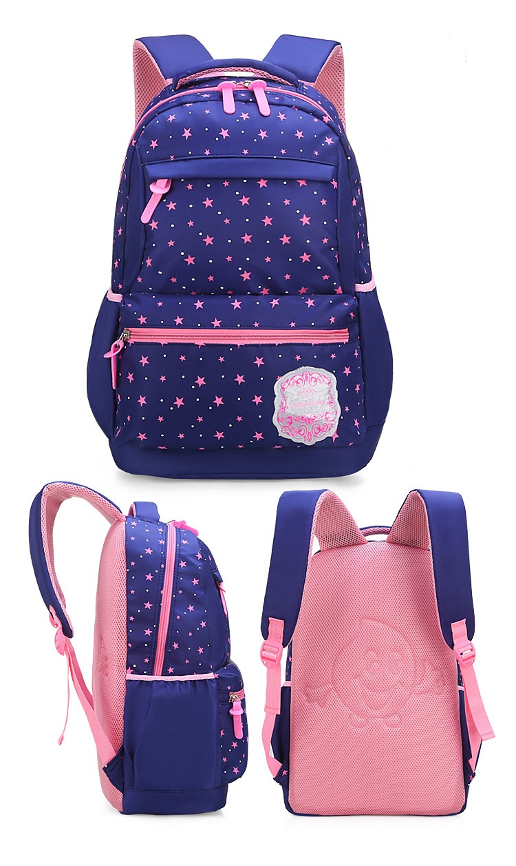Waterproof School Backpack Bag for Junior Middle School Girls from