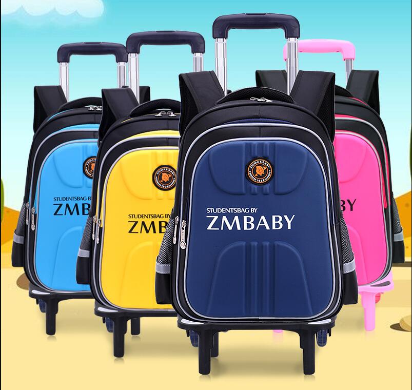 Factory Wholesale Student Wheeled School Backpack Bag from China